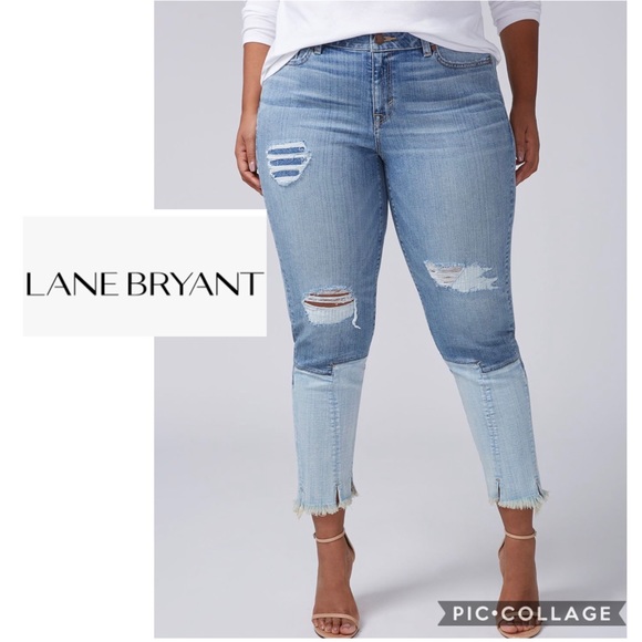 NWT Lane Bryant size 26R colorblock girlfriend